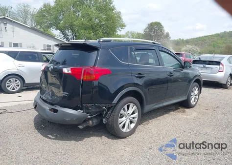 2013 Toyota Rav4 Limited z USA, uszkodzony, nr VIN 2T3DFREV8DW048663